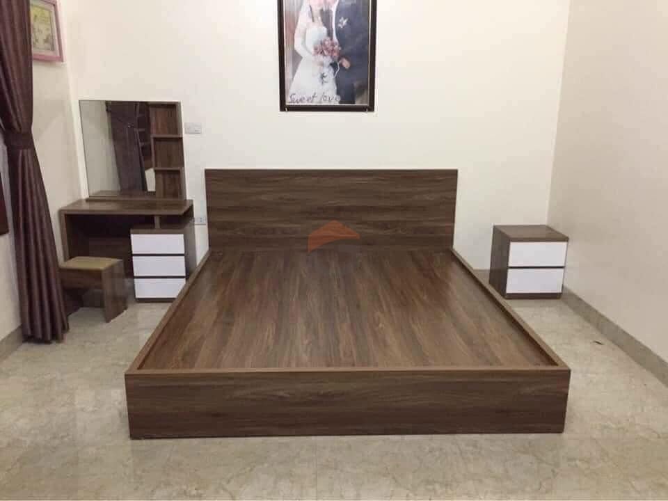 Giường gỗ MDF 07071