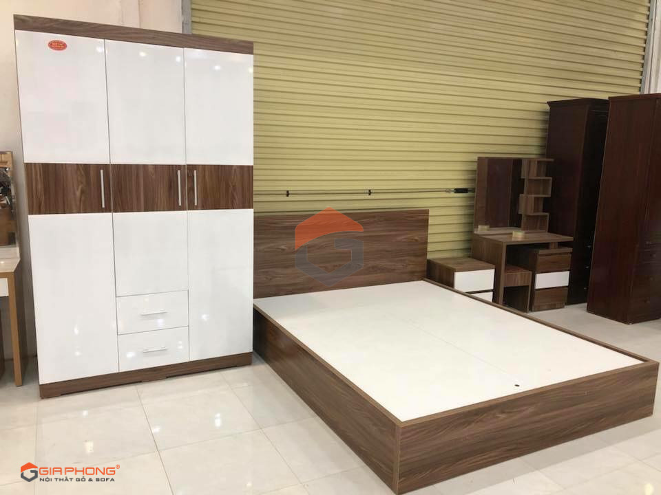 Cùng chiêm ngưỡng các combo giường tủ MDF đẹp nhất - rẻ nhất năm 2021