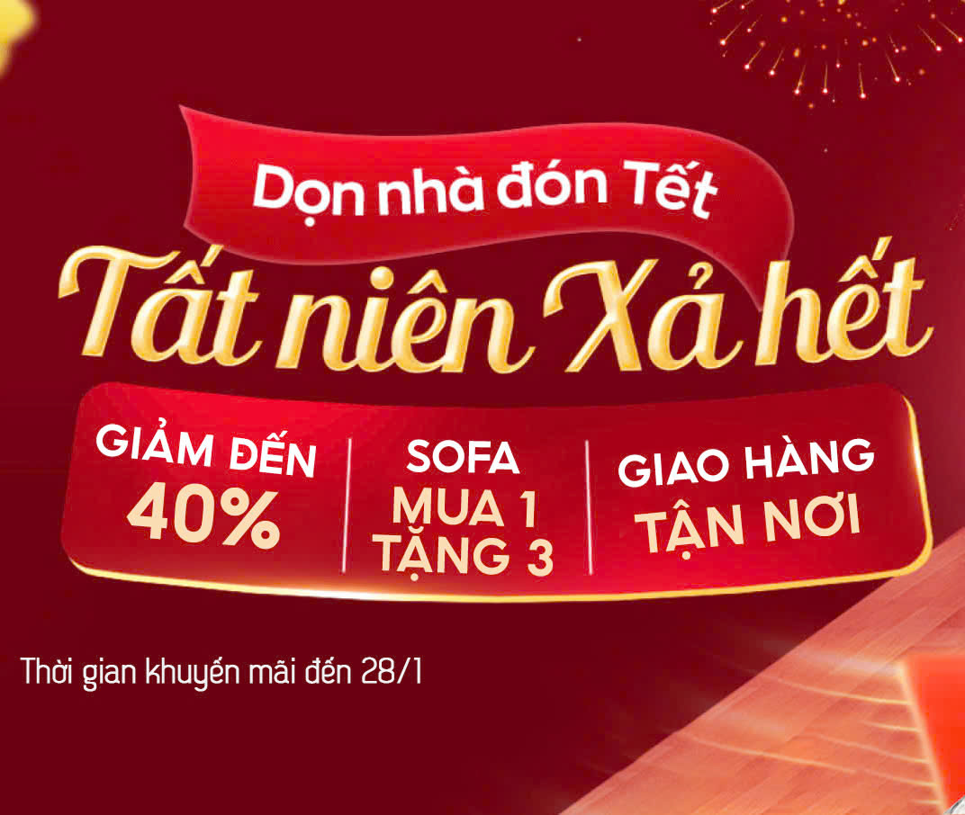 XẢ KHO ĐÓN NĂM MỚI ! Đăng ký ngay !