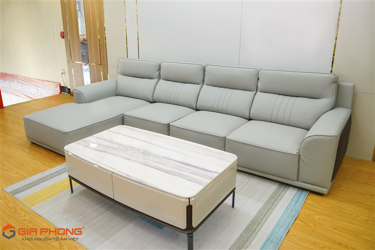 Sofa da kẻ dọc XV03VP