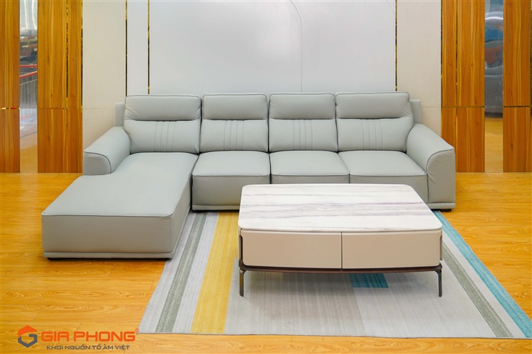 Sofa da kẻ dọc XV03VP