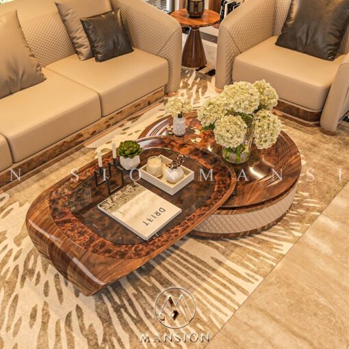 Sofa gỗ óc chó Amelie