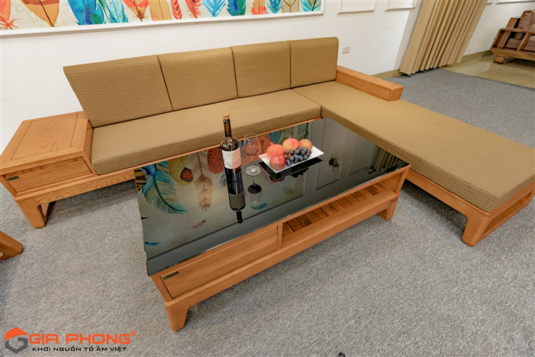 Sofa Gỗ Sồi BKS28