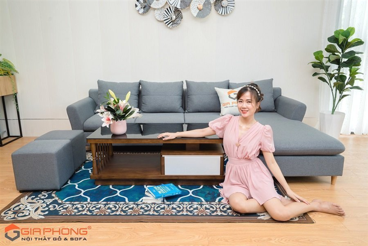 Sofa Nỉ Tay Ngã SFN019