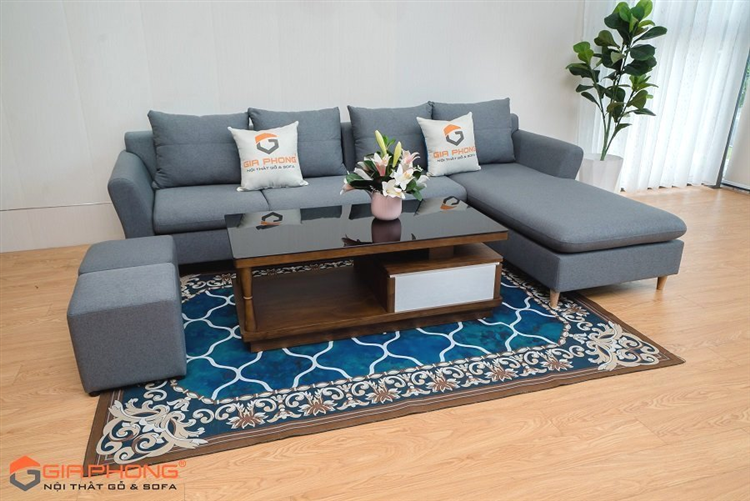 Sofa Nỉ Tay Ngã SFN019