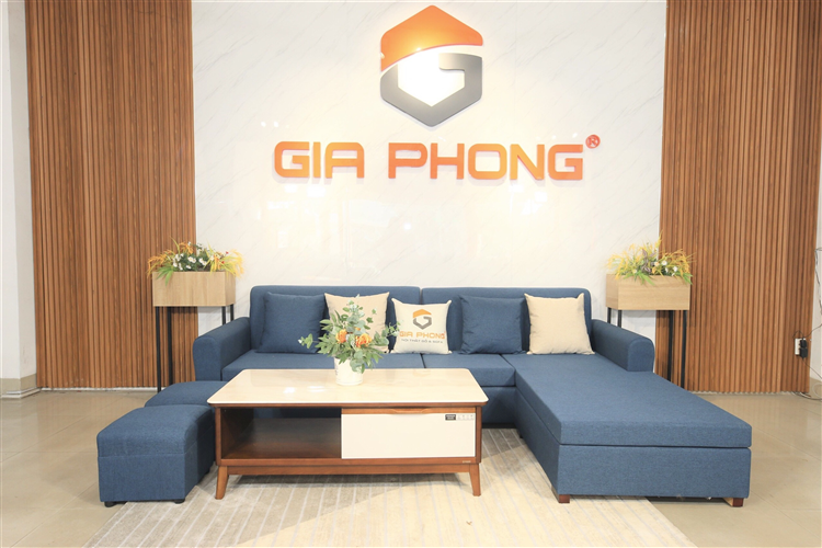 sofa nỉ tay vuông SF1907