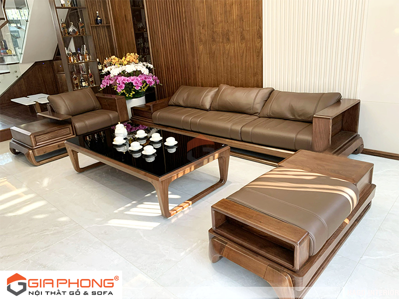 Sofa Gỗ Sồi BKSSH01