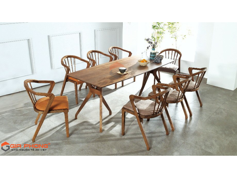 Bàn Ăn Crown Gỗ Tần Bì
