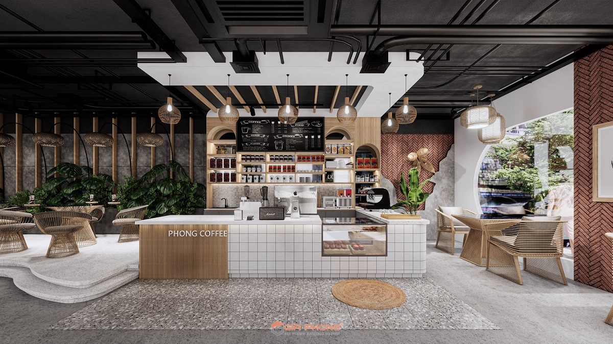 Thiết kế Quán Cafe Concept1