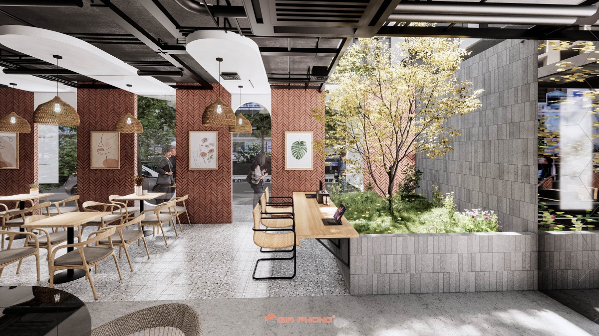 Thiết kế Quán Cafe Concept1