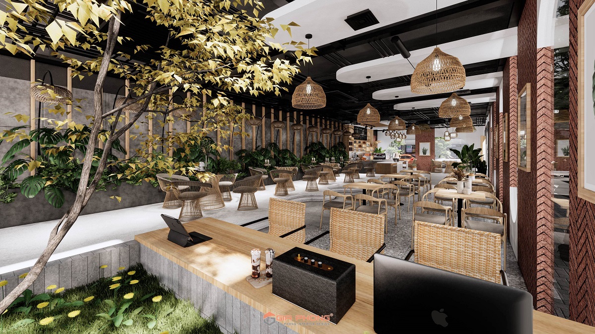 Thiết kế Quán Cafe Concept1