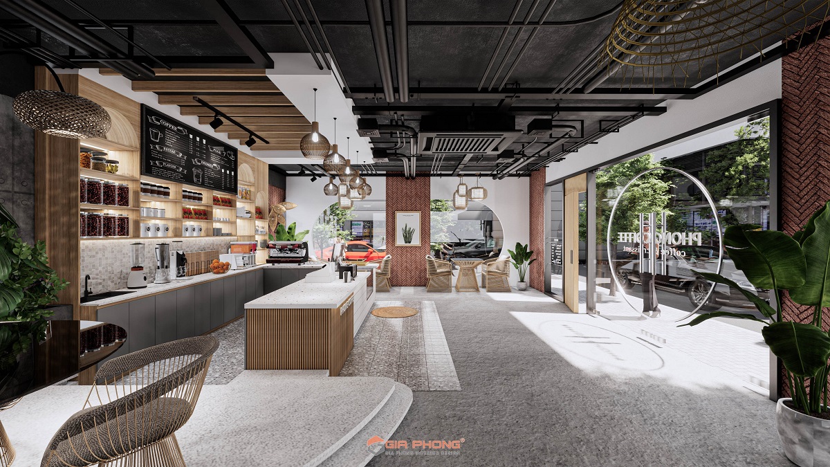 Thiết kế Quán Cafe Concept1