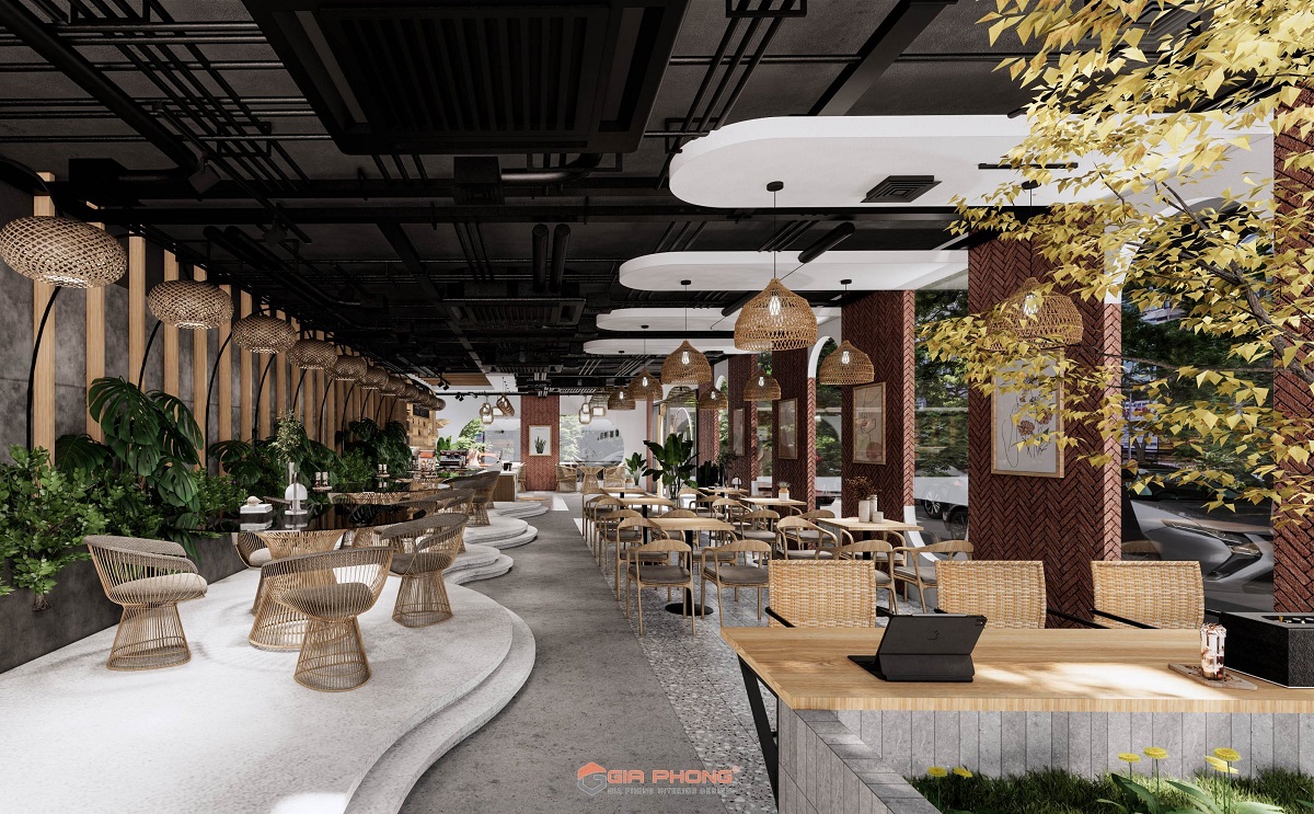 Thiết kế Quán Cafe Concept1