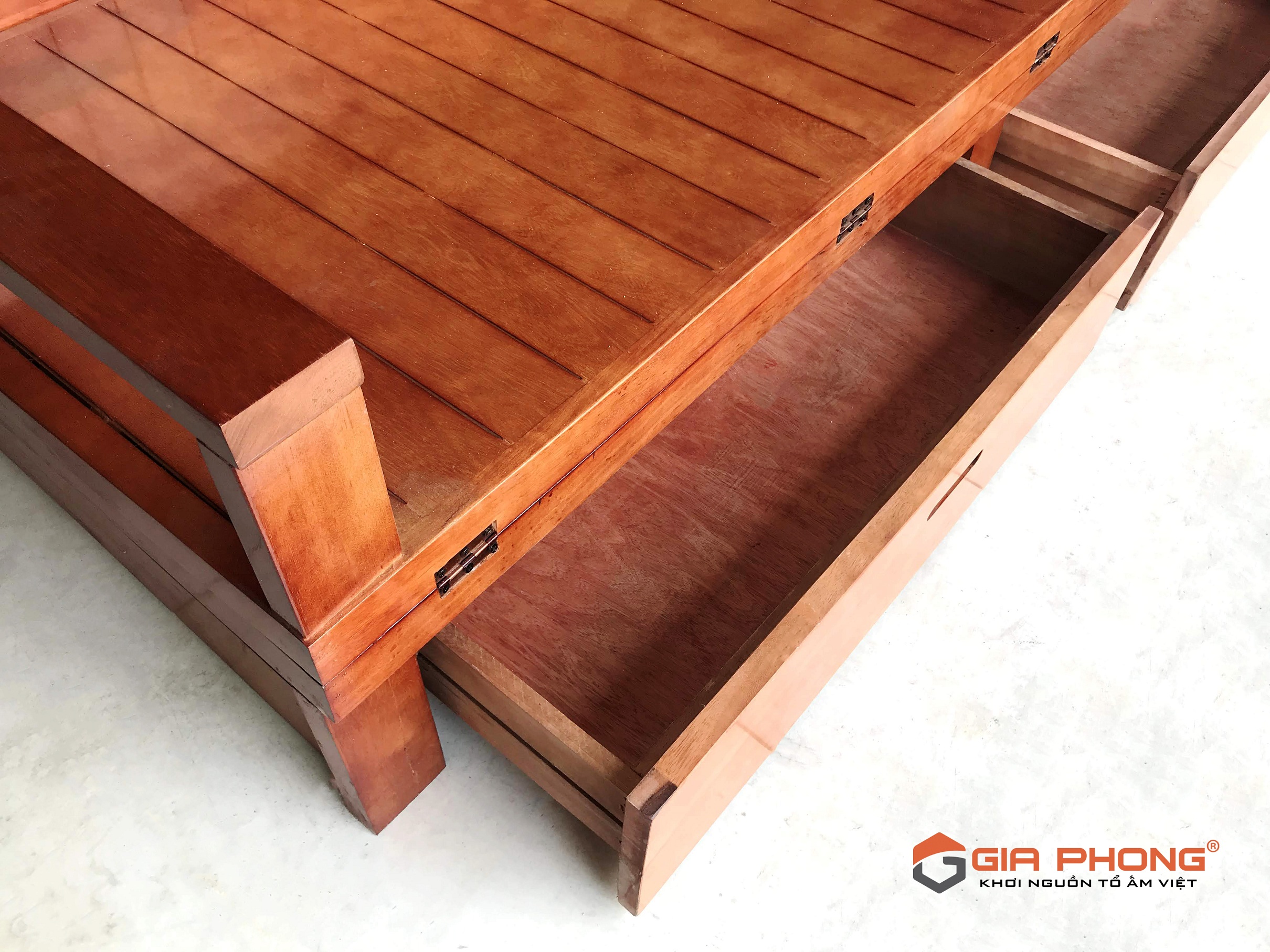 Salon Giường Gỗ Giàng 002#