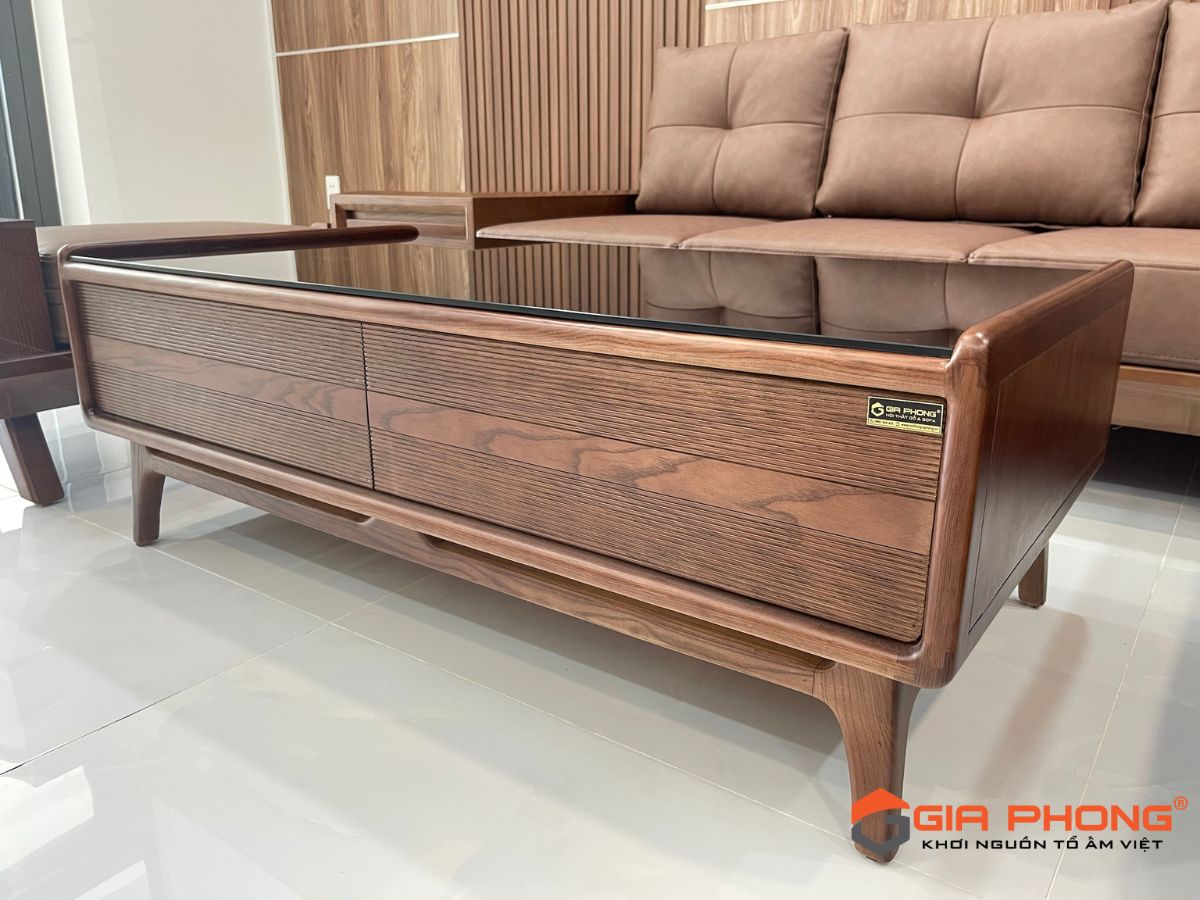 Bàn giao Bộ Sofa Gỗ 178 tại nhà Anh Tuệ