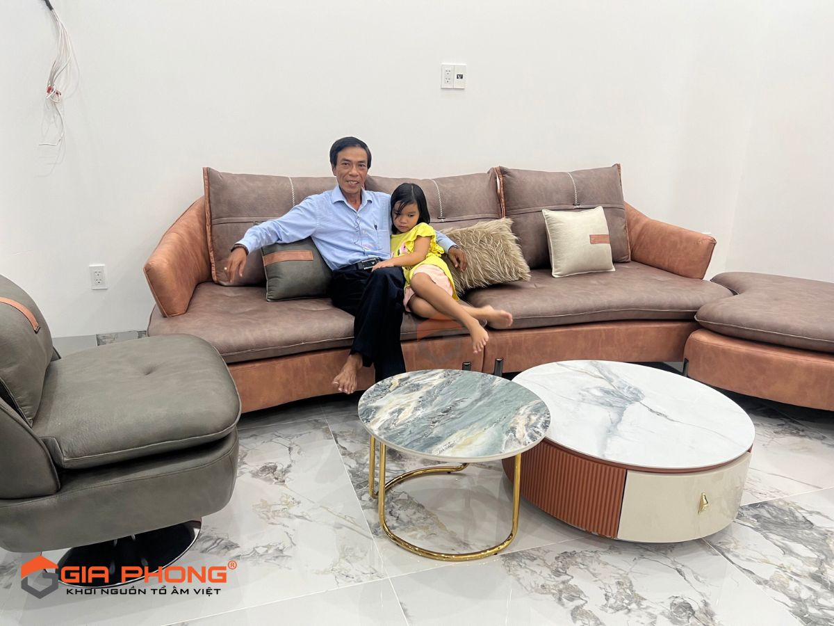 Bàn giao Bộ Sofa nhập khẩu cho Khách hàng
