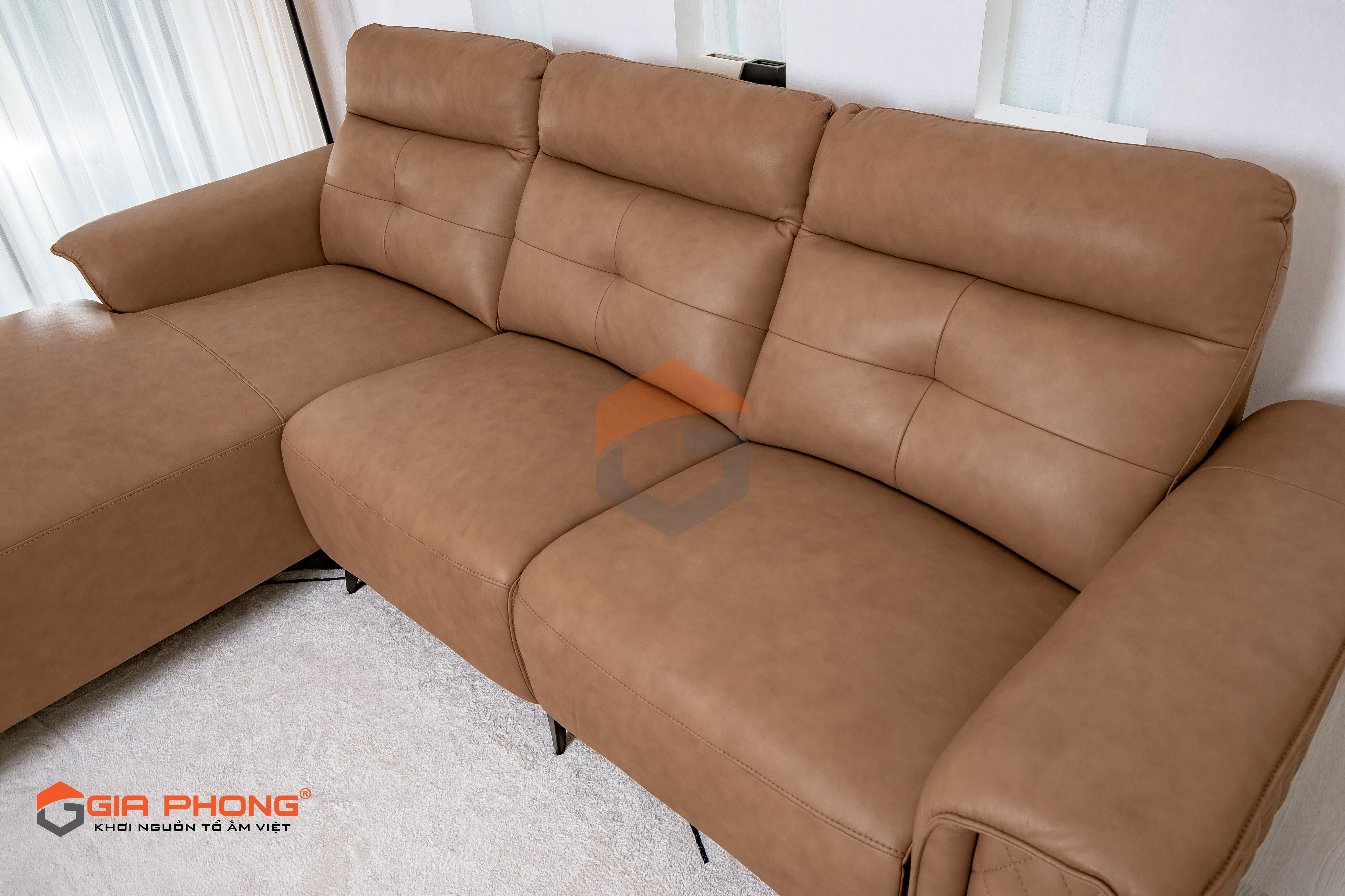 Sofa Da thật FD3138