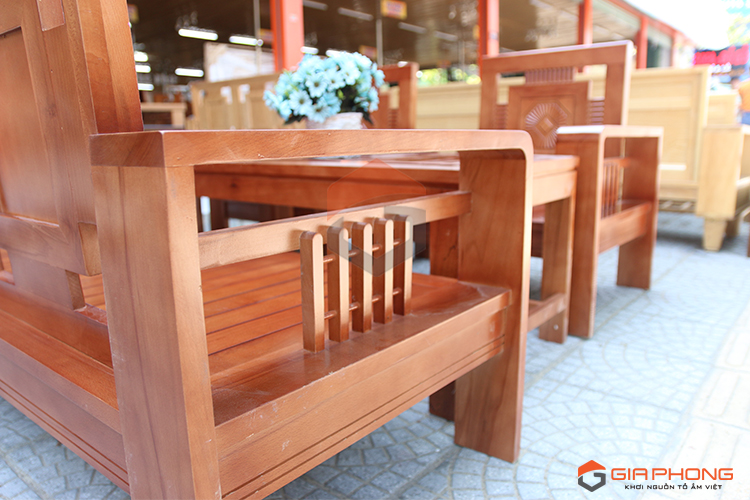 Sofa Gỗ Bích BK002TĐ#
