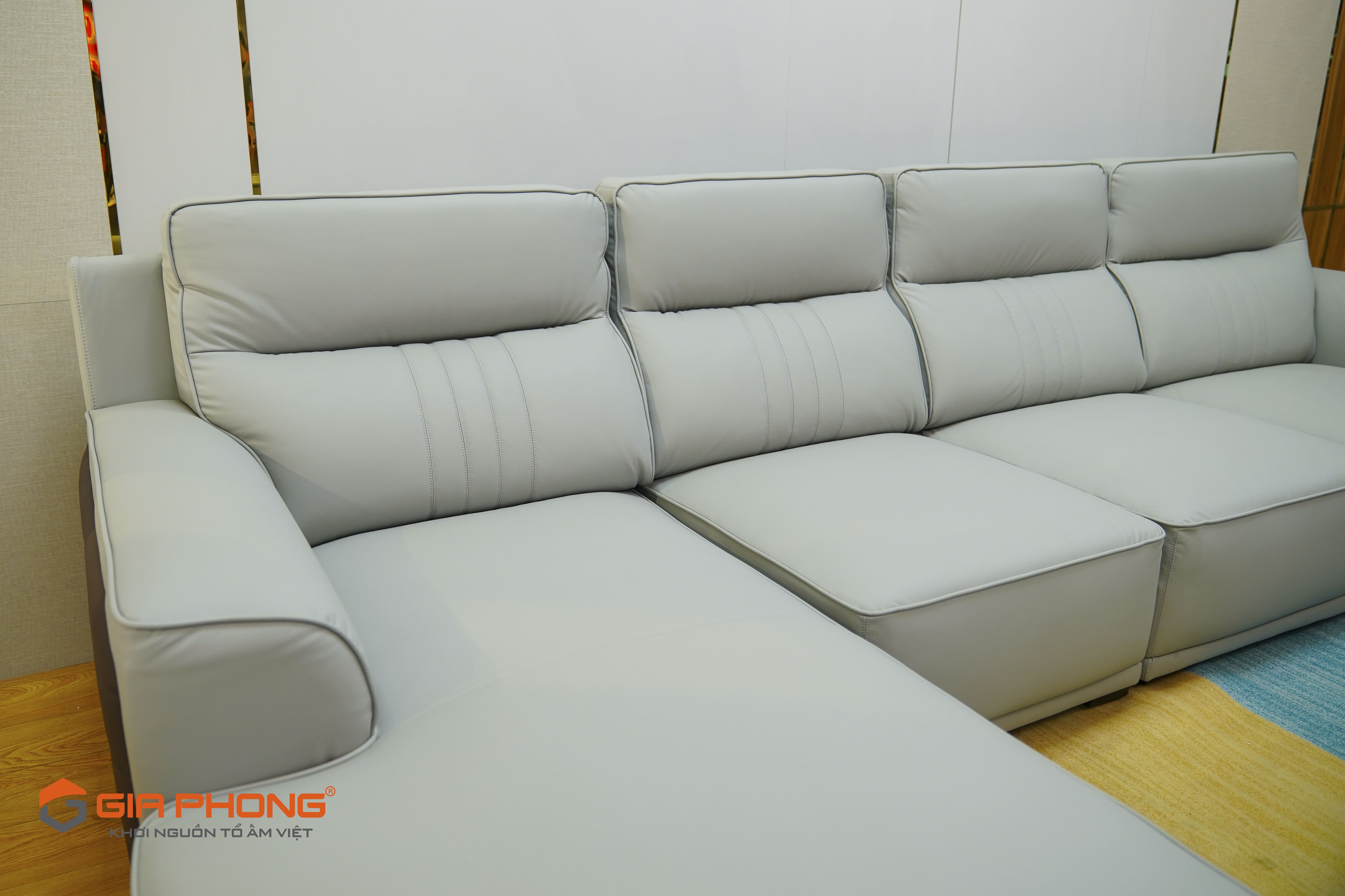 Sofa da kẻ dọc XV03VP