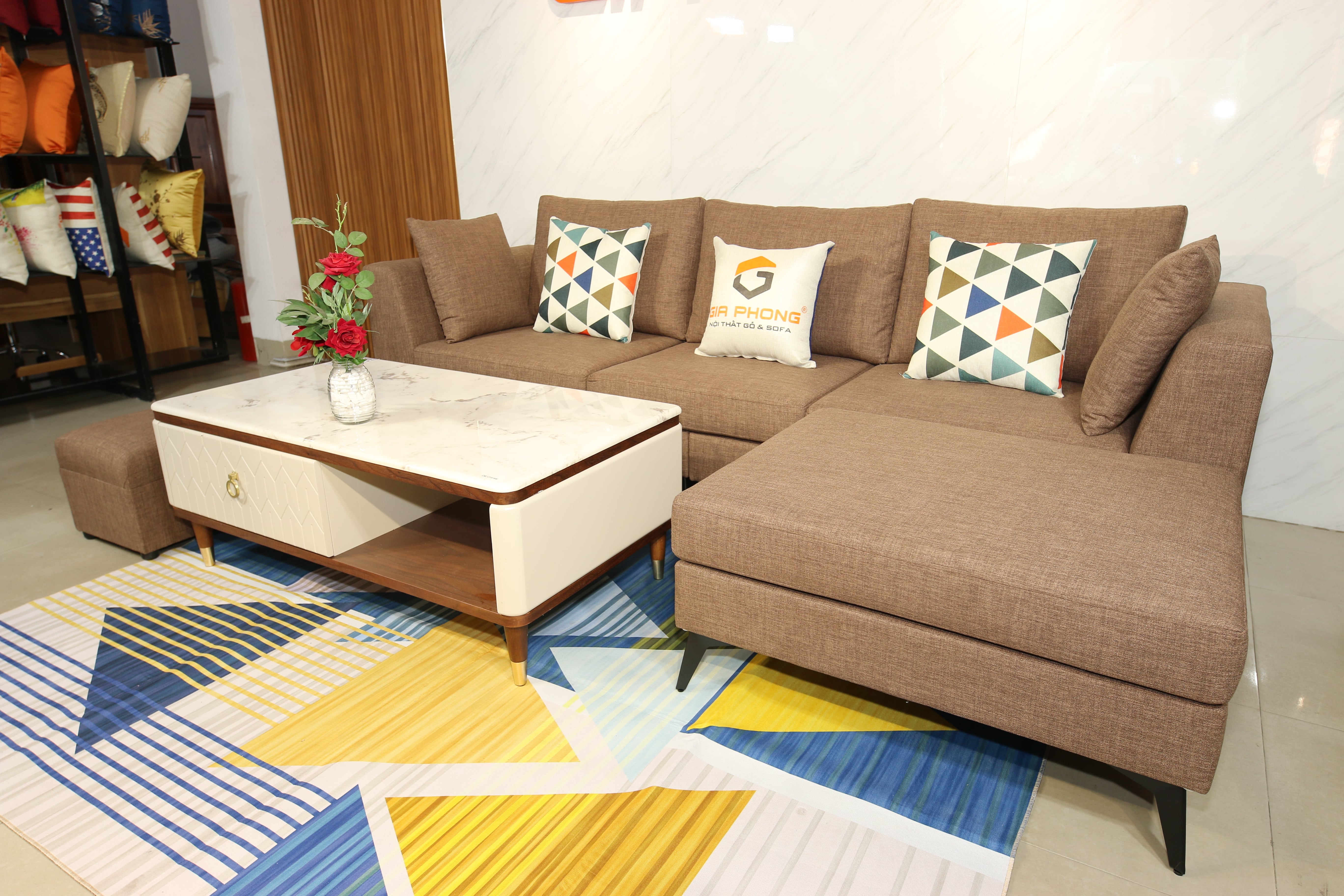 Sofa nỉ SF012