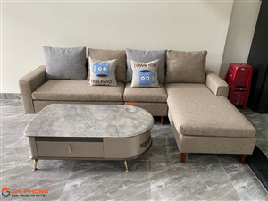 Bàn giao Bộ Sofa Xuất Khẩu cho khách tại Cẩm Lệ - Đà Nẵng.