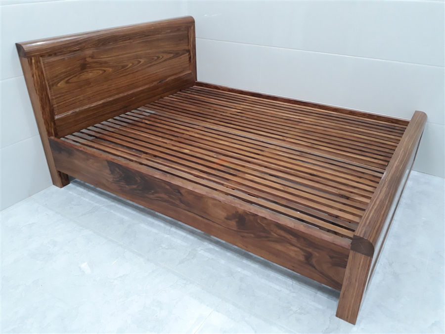 Giường gỗ hương xám G0707A