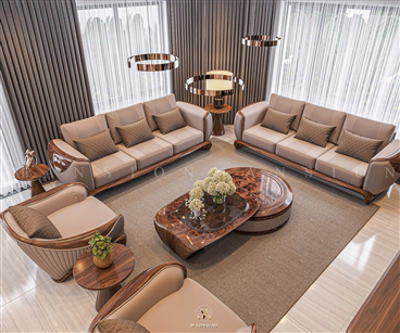 Sofa Gỗ Óc Chó Amelie