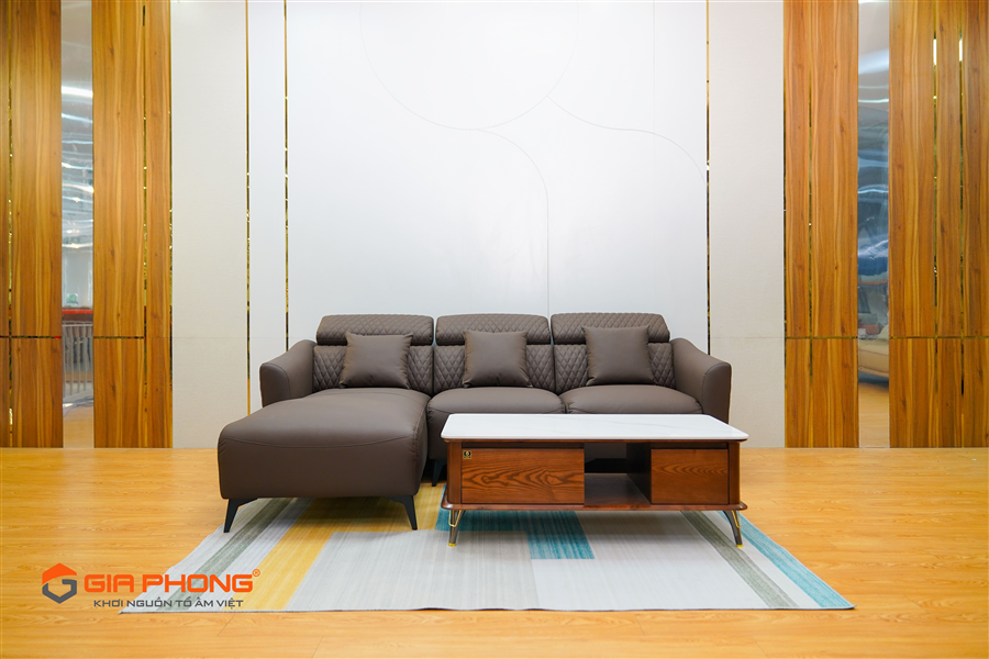 Sofa da chống trầy XV04