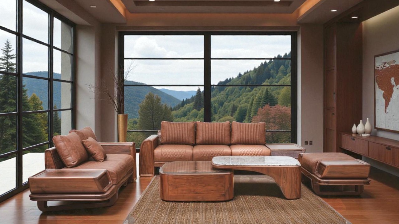 Sofa gỗ BKTS - 04OC