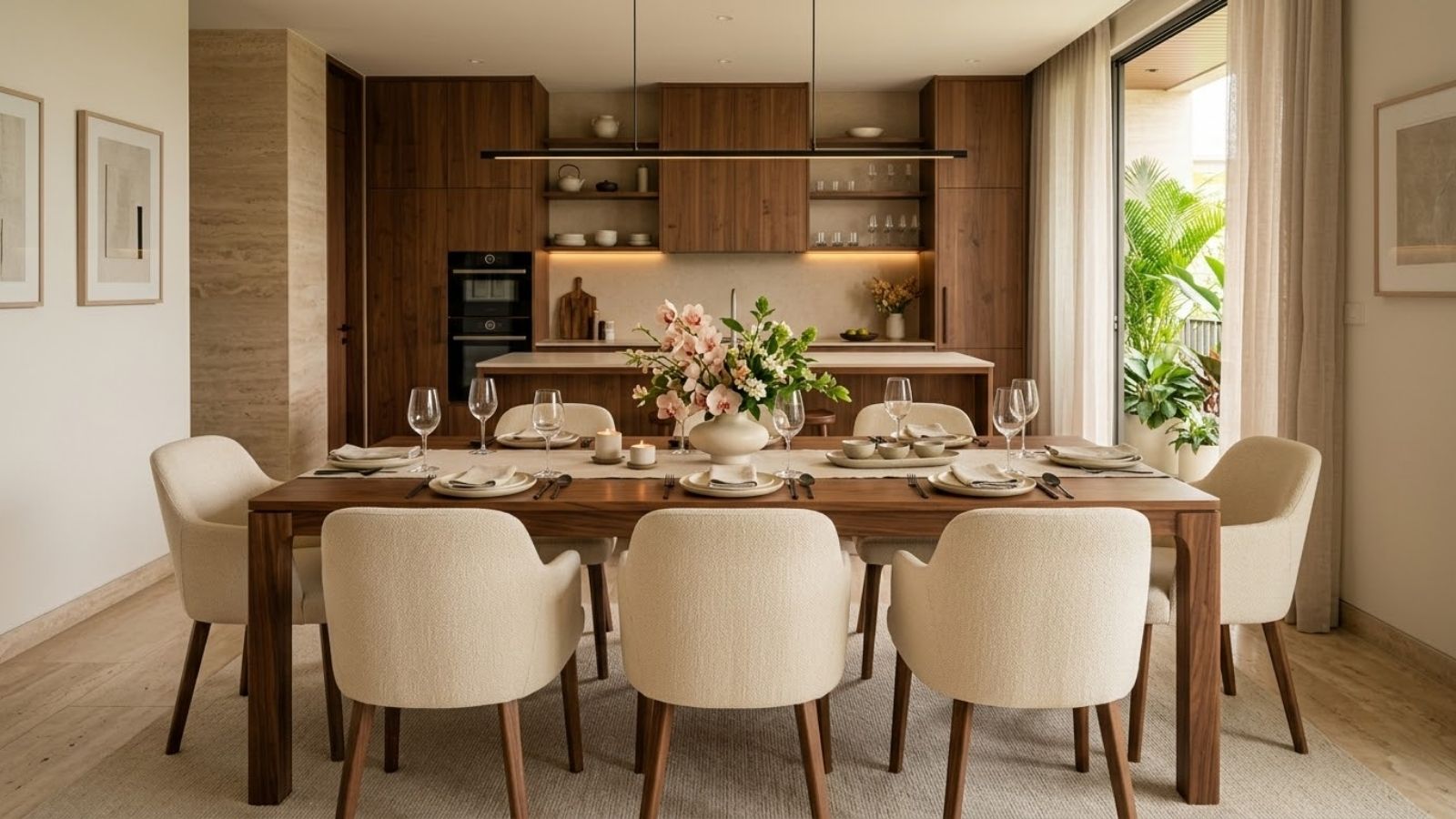 Decor bàn ăn cân bằng giữa tính thẩm mỹ và công năng sử dụng