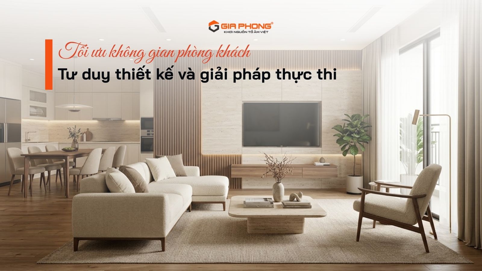 Tối ưu không gian phòng khách: Tư duy thiết kế và giải pháp thực thi - 5