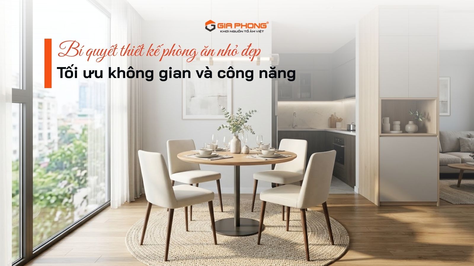 Bí quyết thiết kế phòng ăn nhỏ đẹp: Tối ưu không gian và công năng - 4