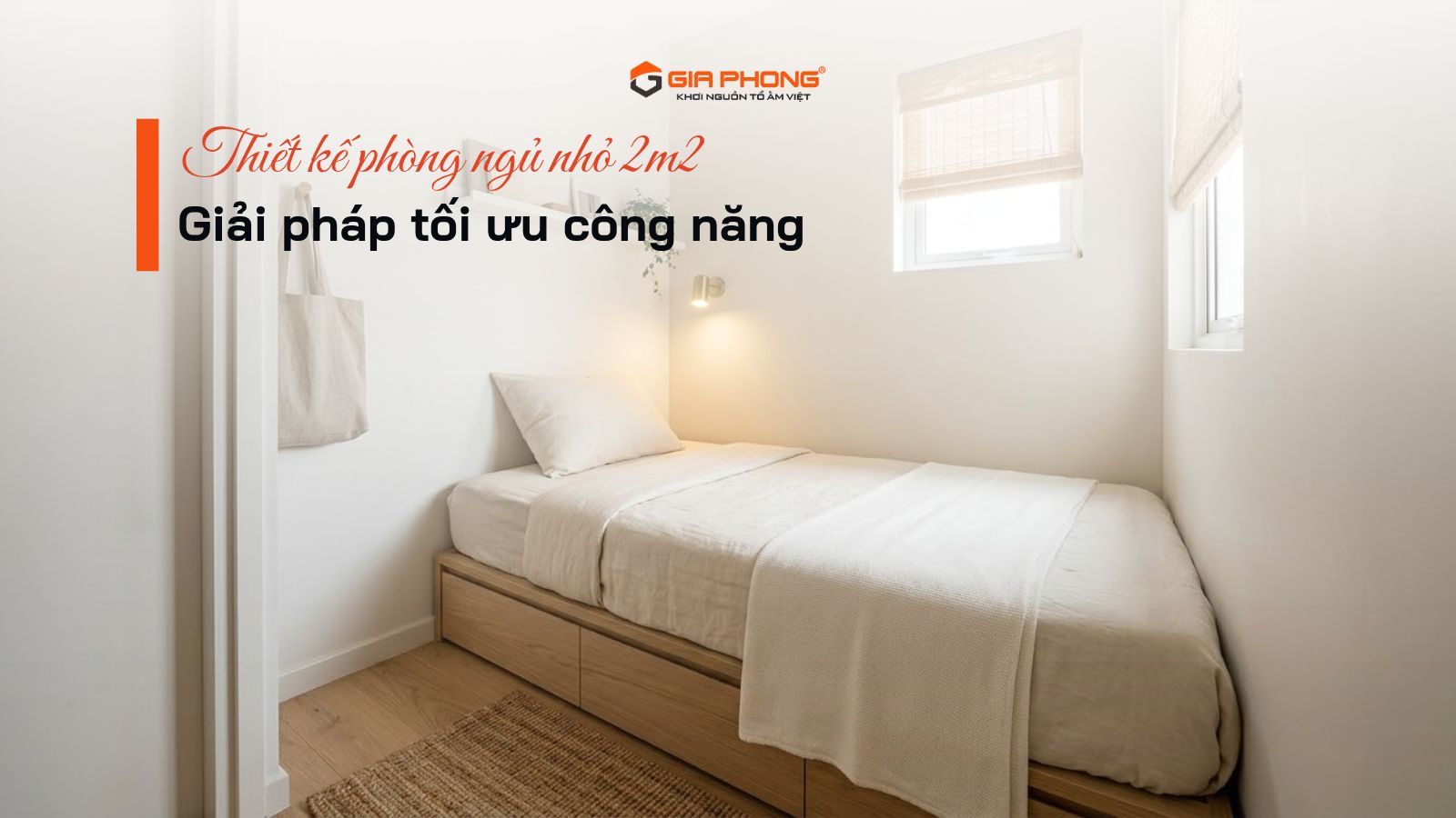 Thiết kế phòng ngủ nhỏ 2m2: Giải pháp tối ưu công năng - 2
